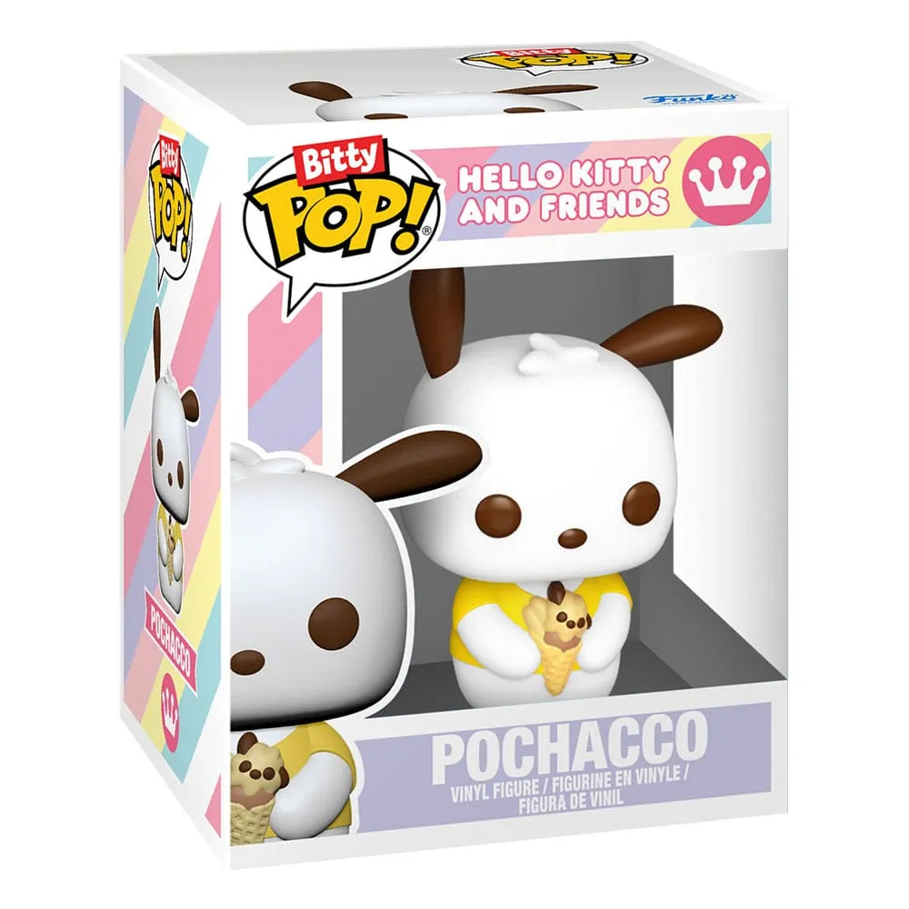 Hello Kitty and Friends Bitty POP! Vinyl Figure 4-Pack Series 2 - 2 cm (1 figura chase aleatória)